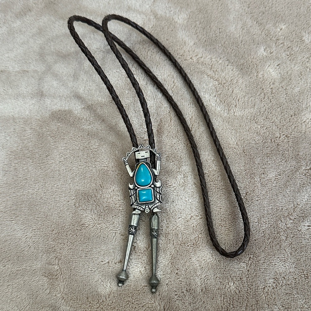 Artisan Turquoise and Silver Necklace